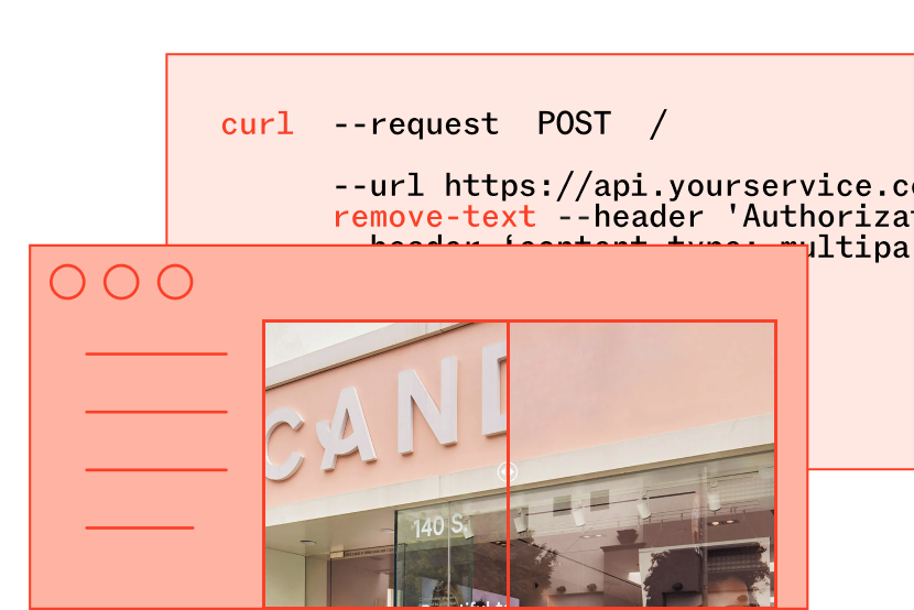 Jasper API text remover example